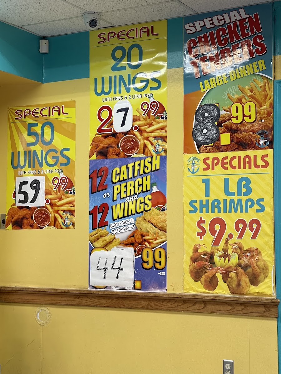 Shark Fish & Chicken Menu - Image 3